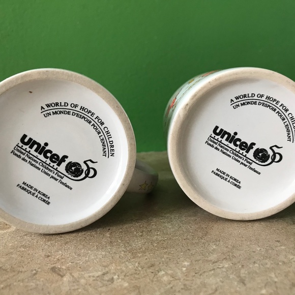 UNICEF - Set of 2 kids mugs - Picture 8 of 8